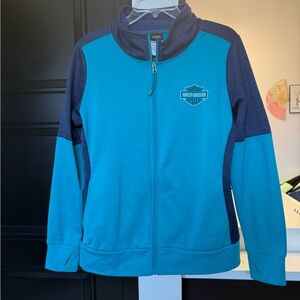 Harley-Davidson Teal and Navy Jacket